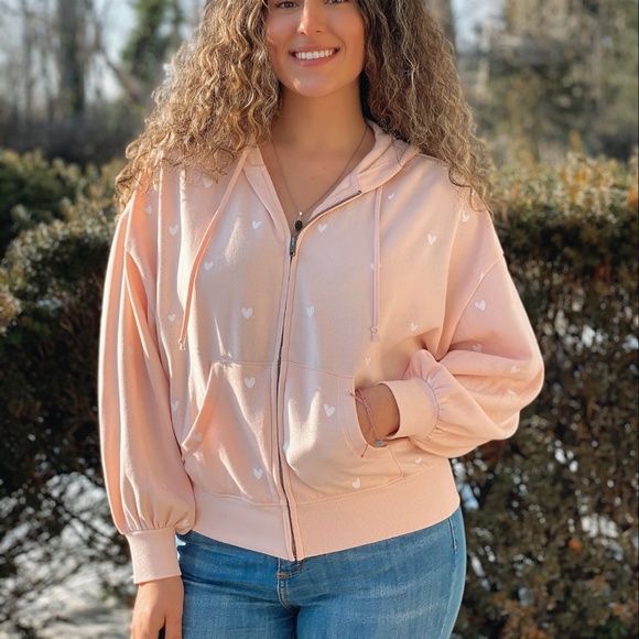 Hearts Fleece 2 piece Set - Picture 3 of 7